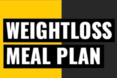 Weightloss Meal Plan